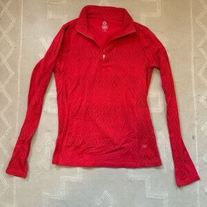 Tasc Performance Women's VRed Long Sleeve Quarter Zip